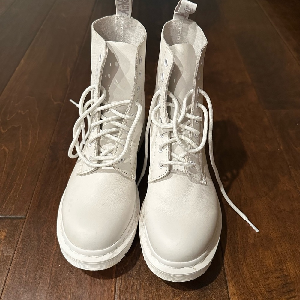 Doc Martens White Boots
